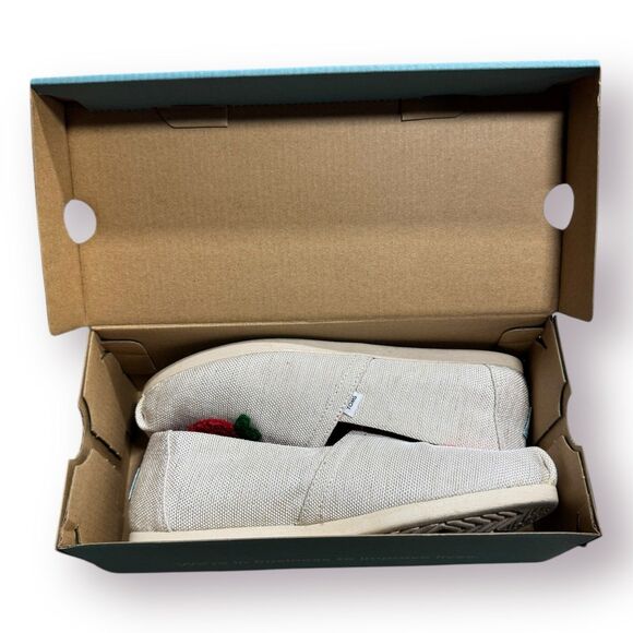 Toms Alpargata Espadrilles Loafers with Strawberry Embroidered Women’s Size 8 - Picture 3 of 8